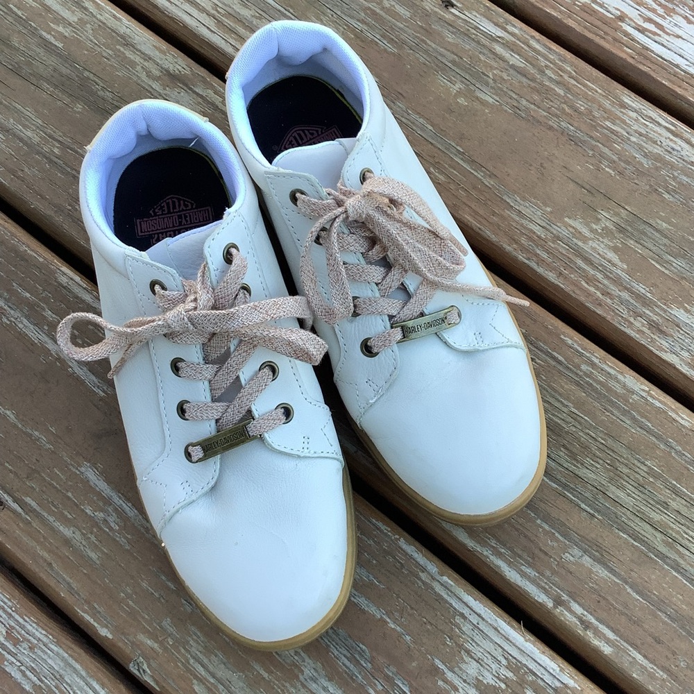 HARLEY DAVIDSON leather sneakers 🏍️